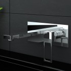 Kohlman Nexen bateria umywalkowa podtynkowa 2-otworowa wylewka 17 cm QW185U