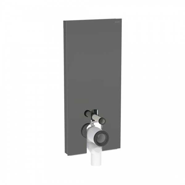 Geberit Monolith moduł sanitarny do miski WC stojącej H114 szkło lava/czarny aluminium 131.033.JK.5