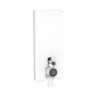 Geberit Monolith moduł sanitarny do miski WC stojącej H114 szkło białe/aluminium 131.033.SI.5