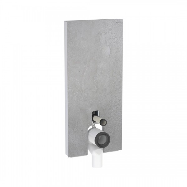 Geberit Monolith Plus moduł sanitarny z podświetleniem do miski WC stojącej H114 optyka betonu/aluminium 131.233.JV.7
