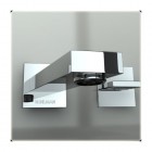 Kohlman Nexen bateria umywalkowa podtynkowa 3-otworowa wylewka 17 cm QW190U