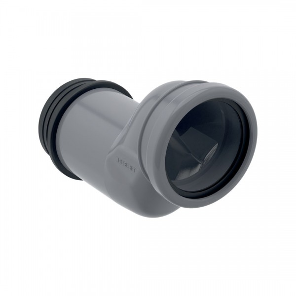 Geberit króciec przyłączeniowy odpływu do miski WC wiszącej z odsadzką 5 cm 388.305.29.1