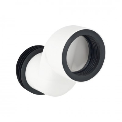 Geberit króciec przyłączeniowy odpływu do miski WC wiszącej z odsadzką 7 cm 131.108.11.1
