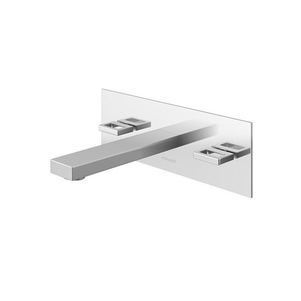 Kohlman Nexen bateria umywalkowa podtynkowa 3-otworowa wylewka 17 cm QW195U