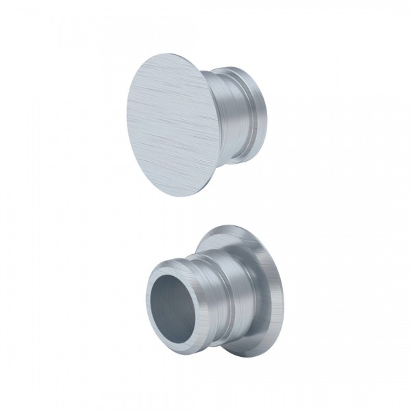 Geberit Monolith zestaw bolców mocujących z aluminium do okładziny bocznej aluminium 131.112.TA.1