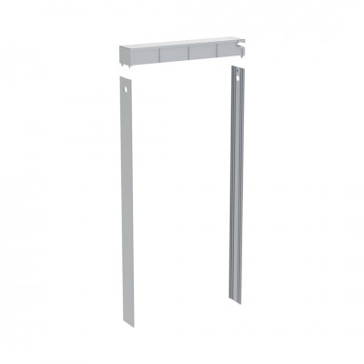 Geberit Monolith zestaw pokrywy i okładziny bocznej do modułu sanitarnego H101 aluminium 131.190.00.1