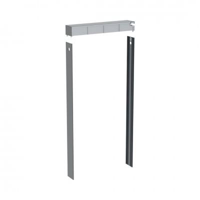 Geberit Monolith zestaw pokrywy i okładziny bocznej do modułu sanitarnego H101 czarny chrom 131.191.00.1