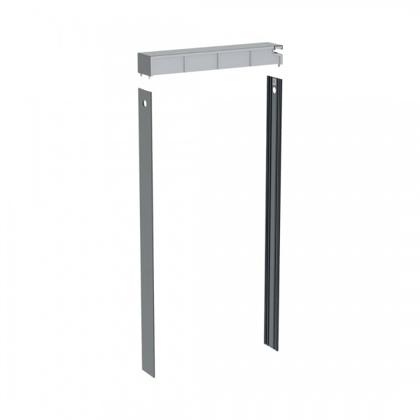 Geberit Monolith zestaw pokrywy i okładziny bocznej do modułu sanitarnego H101 czarny chrom 131.191.00.1