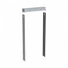 Geberit Monolith zestaw pokrywy i okładziny bocznej do modułu sanitarnego H101 czarny chrom 131.191.00.1