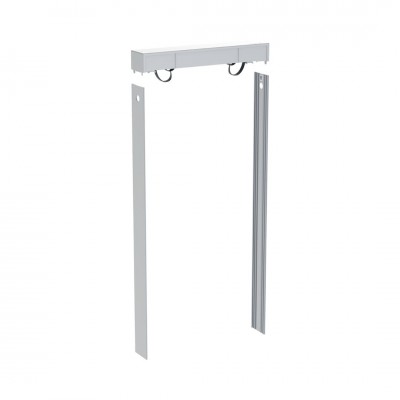Geberit Monolith Plus zestaw pokrywy i okładziny bocznej do modułu sanitarnego H101 aluminium 131.192.00.2