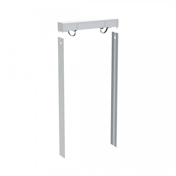 Geberit Monolith Plus zestaw pokrywy i okładziny bocznej do modułu sanitarnego H101 aluminium 131.192.00.2