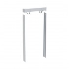 Geberit Monolith Plus zestaw pokrywy i okładziny bocznej do modułu sanitarnego H101 aluminium 131.192.00.2