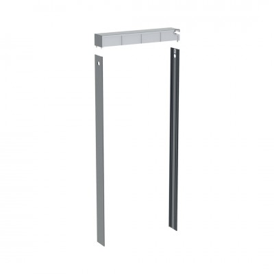 Geberit Monolith zestaw pokrywy i okładziny bocznej do modułu sanitarnego H114 czarny chrom 131.195.00.1
