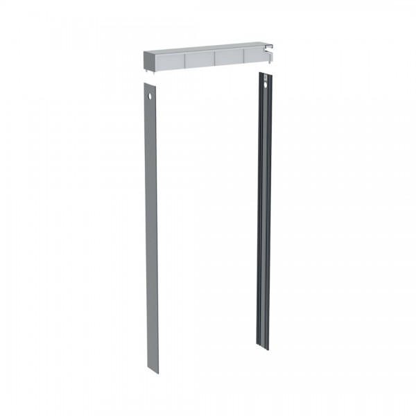 Geberit Monolith zestaw pokrywy i okładziny bocznej do modułu sanitarnego H114 czarny chrom 131.195.00.1