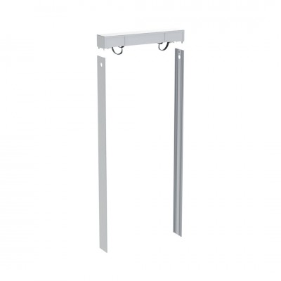 Geberit Monolith Plus zestaw pokrywy i okładziny bocznej do modułu sanitarnego H114 aluminium 131.196.00.2