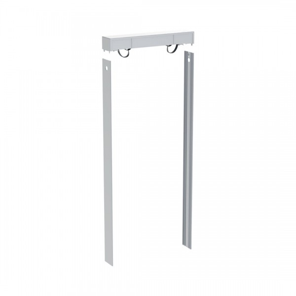 Geberit Monolith Plus zestaw pokrywy i okładziny bocznej do modułu sanitarnego H114 aluminium 131.196.00.2