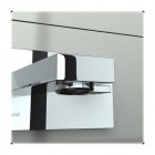 Kohlman Nexen bateria umywalkowa podtynkowa 3-otworowa wylewka 17 cm QW195U