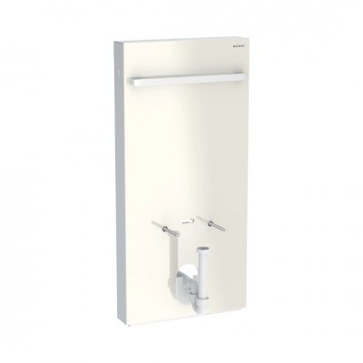 Geberit Monolith moduł sanitarny do bidetu szkło piastowy szary/aluminium 131.030.JL.5