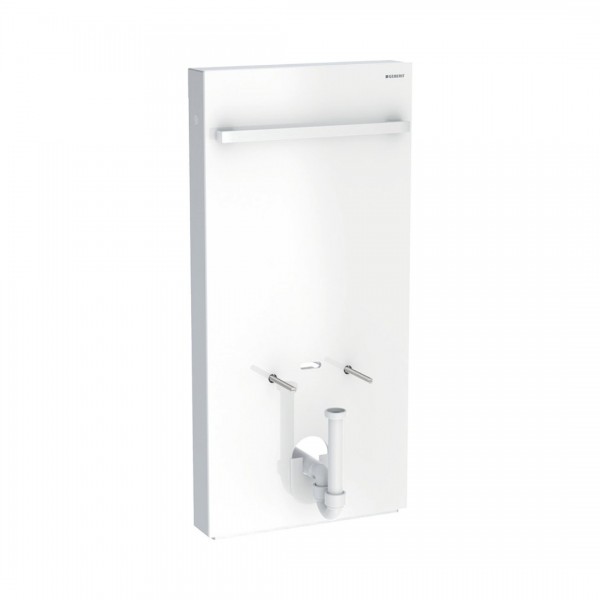 Geberit Monolith moduł sanitarny do bidetu szkło białe/aluminium 131.030.SI.5