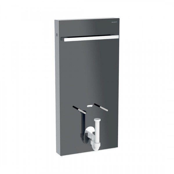 Geberit Monolith moduł sanitarny do bidetu szkło czarne/czarny aluminium 131.030.SJ.6