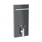 Geberit Monolith moduł sanitarny do bidetu szkło czarne/czarny aluminium 131.030.SJ.6