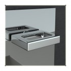 Kohlman Nexen bateria umywalkowa podtynkowa 3-otworowa wylewka 17 cm QW196U