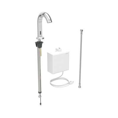 Geberit Piave bateria elektroniczna umywalkowa do wody zmieszanej zasilanie sieciowe chrom 116.161.14.1
