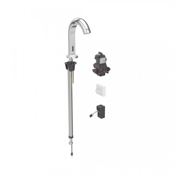 Geberit Piave bateria elektroniczna umywalkowa z mieszaczem zasilanie sieciowe chrom 116.182.21.1
