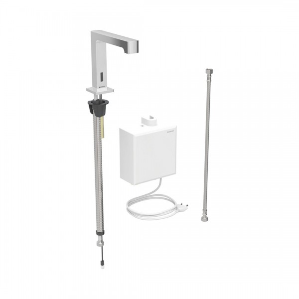 Geberit Piave bateria elektroniczna umywalkowa do wody zmieszanej zasilanie sieciowe chrom 116.171.21.1