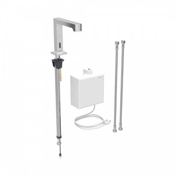 Geberit Piave bateria elektroniczna umywalkowa z mieszaczem zasilanie sieciowe chrom 116.172.21.1