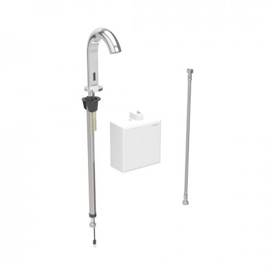 Geberit Piave bateria elektroniczna umywalkowa do wody zmieszanej zasilanie bateryjne chrom 116.163.21.1