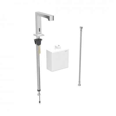 Geberit Piave bateria elektroniczna umywalkowa do wody zmieszanej zasilanie bateryjne chrom 116.173.21.1