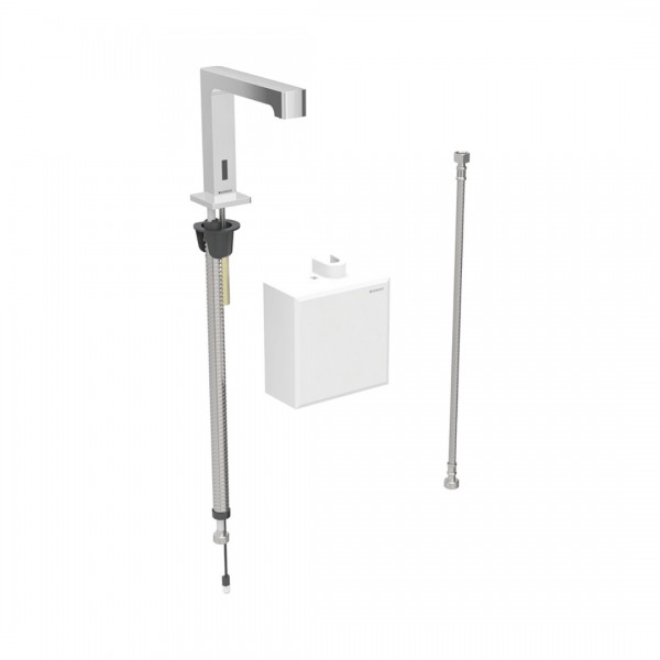 Geberit Piave bateria elektroniczna umywalkowa do wody zmieszanej zasilanie bateryjne chrom 116.173.21.1