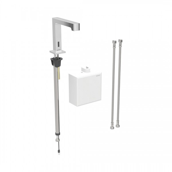Geberit Piave bateria elektroniczna umywalkowa z mieszaczem zasilanie bateryjne chrom 116.174.21.1