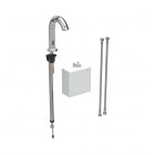 Geberit Piave bateria elektroniczna umywalkowa z mieszaczem zasilanie generatorowe chrom 116.166.21.1