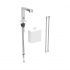 Geberit Brenta bateria elektroniczna umywalkowa z mieszaczem zasilanie generatorowe chrom 116.176.21.1