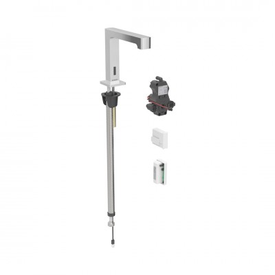 Geberit Brenta bateria elektroniczna umywalkowa do wody zmieszanej zasilanie generatorowe chrom 116.195.21.1