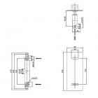 Kohlman Nexen bateria prysznicowa podtynkowa bez przełącznika QW227U