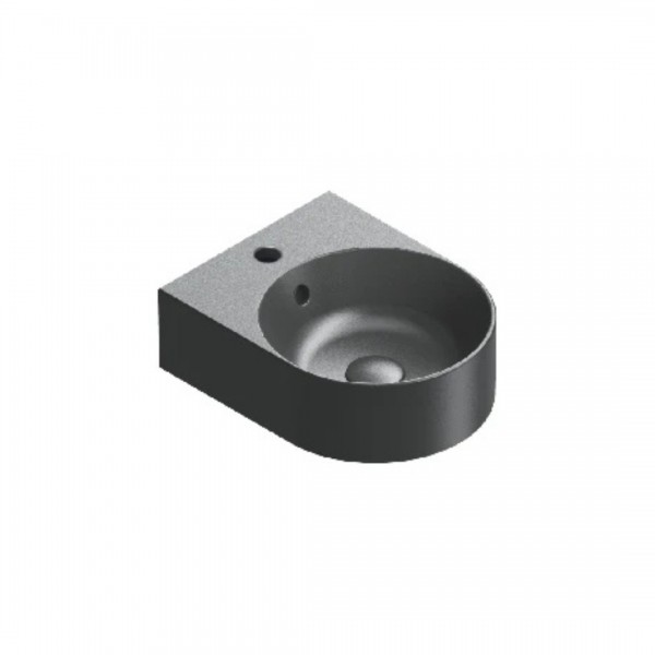 Catalano Zero umywalka 30x38 cm czarny mat 0120311022