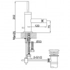 Kohlman Maxima bateria bidetowa stojąca QB130M