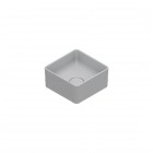 Catalano Zero umywalka nablatowa 25x25 cm kwadratowa szary mat 0122250023