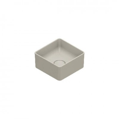 Catalano Zero umywalka nablatowa 25x25 cm kwadratowa sabbia mat 0122250029