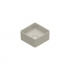 Catalano Zero umywalka nablatowa 25x25 cm kwadratowa sabbia mat 0122250029