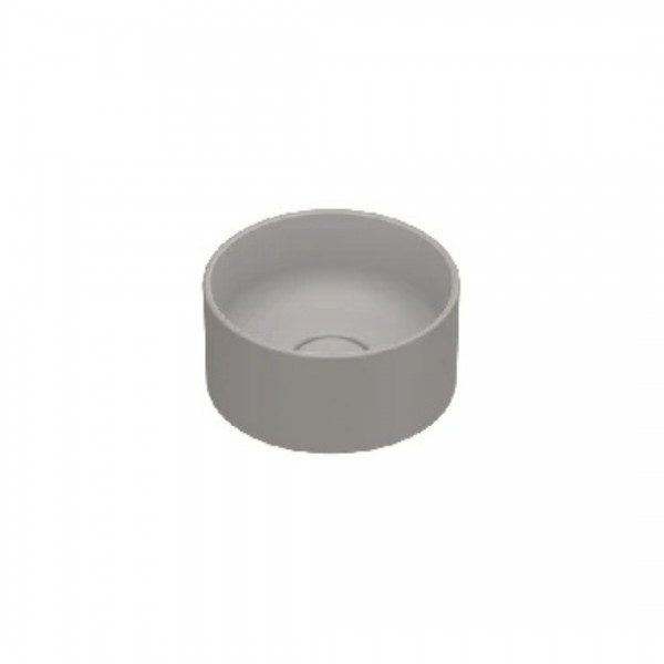 Catalano Zero umywalka nablatowa okrągła 25 cm tortora mat 0123250032