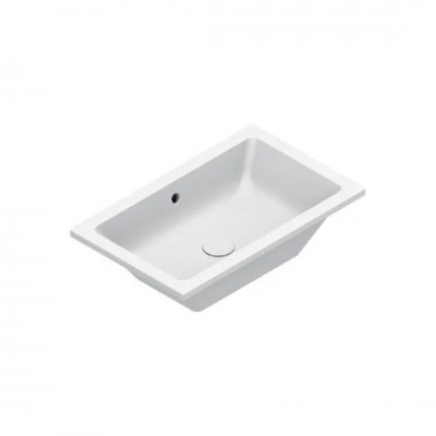 Catalano Zero umywalka podblatowa 60x37 cm prostokątna biały mat 0124610021