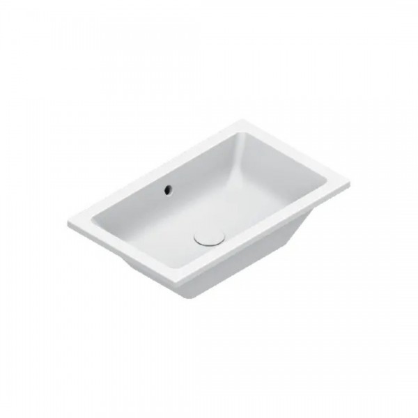 Catalano Zero umywalka podblatowa 60x37 cm prostokątna biały mat 0124610021
