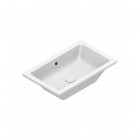 Catalano Zero umywalka podblatowa 60x37 cm prostokątna biały mat 0124610021