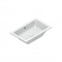 Catalano Zero umywalka podblatowa 60x37 cm prostokątna biały mat 0124610021