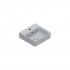 Catalano Elice umywalka 35x35 cm kwadratowa szary mat 0420351023