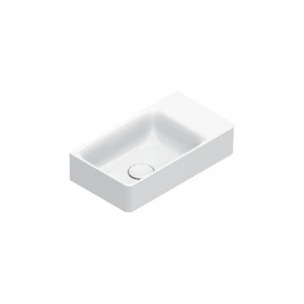 Catalano Elice umywalka 45x25 cm prostokątna lewa biała 0420490001
